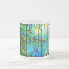 Strandseegewässer aus Glastiffen Mattglastasse