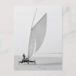 Strandsegeln Postkarte