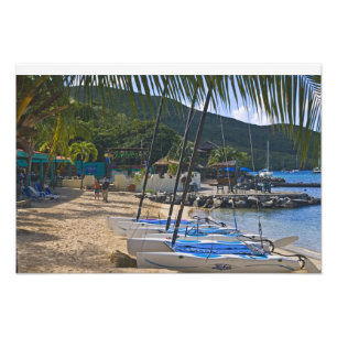 Strandseite im Leverick Bay Resort & Marina, Fotodruck