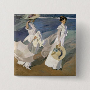 Strandspaziergang 1909 button