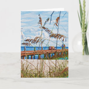 Strandspaziergang Karte