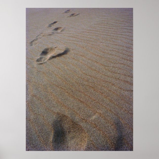 Strandspaziergang Poster (Vorne)