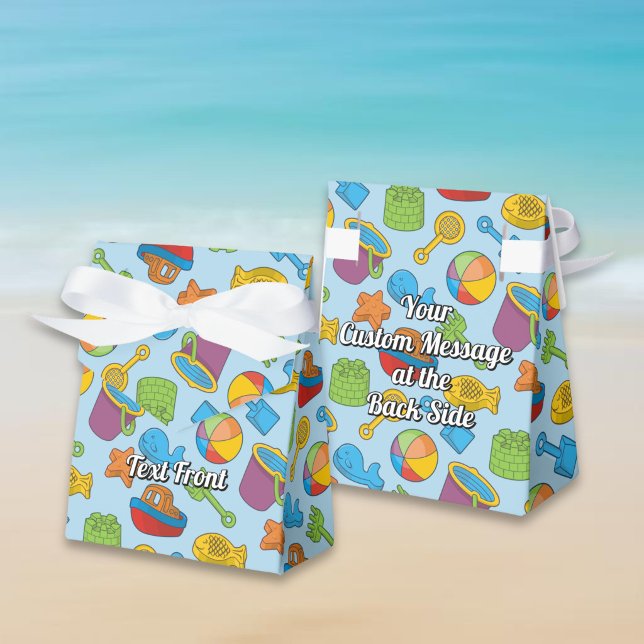 Strandspielzeug-Icons Geschenkschachtel (Von Creator hochgeladen)
