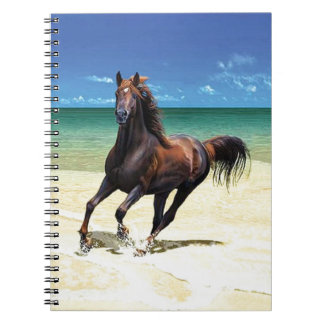 Strandstallions-Notizbuch Notizblock