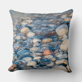 Strandsteine am Seeufer Kissen