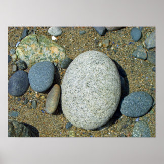 Strandsteine Poster