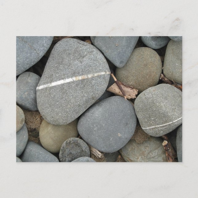 Strandsteine Postkarte (Vorderseite)