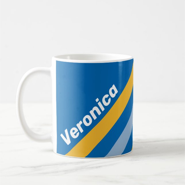 Strandstreifen mit Namen Kaffeetasse (Links)