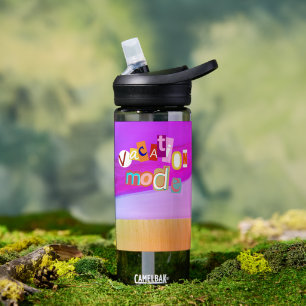 Strandstyle Retro-Urlaubsmodus  Trinkflasche