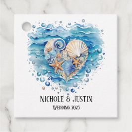 Strandszene Geschenkanhänger