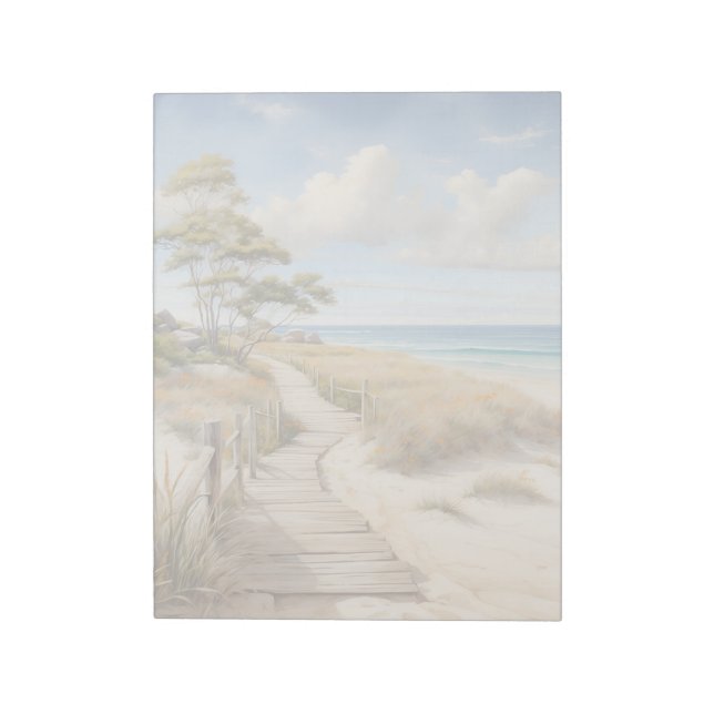 Strandszene Notizblock (Rotiert)