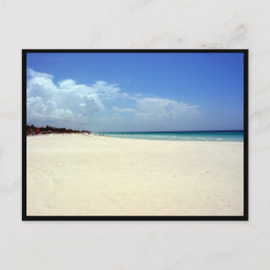 Strandszene Postkarte