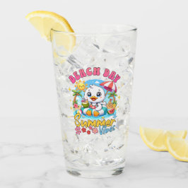 Strandtag Sommer Stimmung Süße Ente Tropischer Url Glas
