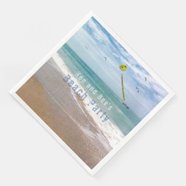 Strandtage Beach Party  Serviette (Ecke)