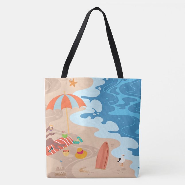 Strandtasche (Vorderseite)