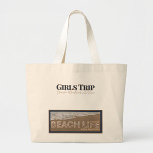 Strandtasche Mädchen-Trip Strandtasche Jumbo Stoffbeutel