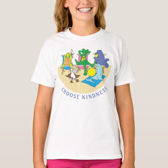 Strandtiere Jugend T-Shirt (Vorderseite)
