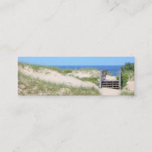 Strandtreppen Mini Visitenkarte