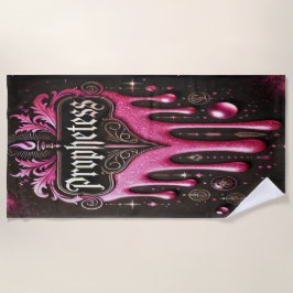 Strandtuch "Die Prophetess": In Confidenz abtrockn