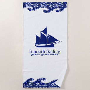 Strandtuch für ruhige Segelfahrten