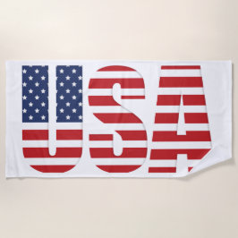 Strandtuch - USA Flag