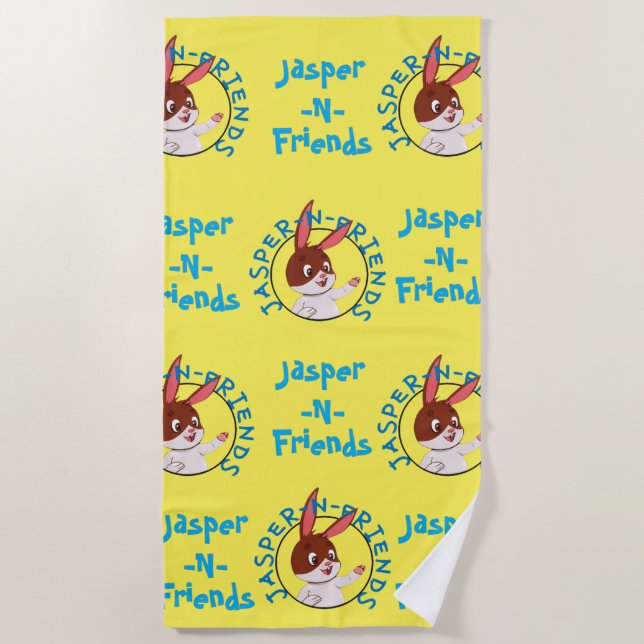 Strandtuch von Jasper-n-friends (Vorderseite)