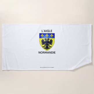 Strandtuch - Wappen von L'Aigle - Normandie