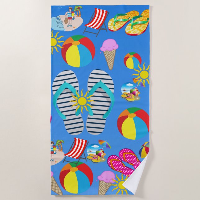 Strandtücher (Vorderseite)