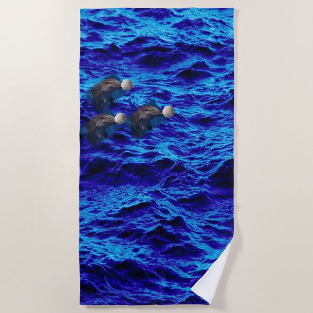 Strandtücher Delfine (Vorderseite)