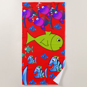 Strandtücher Fisch