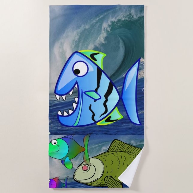 Strandtücher Fisch (Vorderseite)