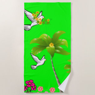 Strandtücher Palme