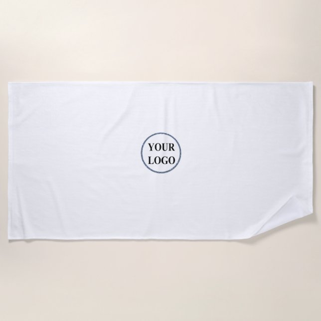 Strandtücher Personalisiertes Mit Monogramm LOGO (Vorderseite)