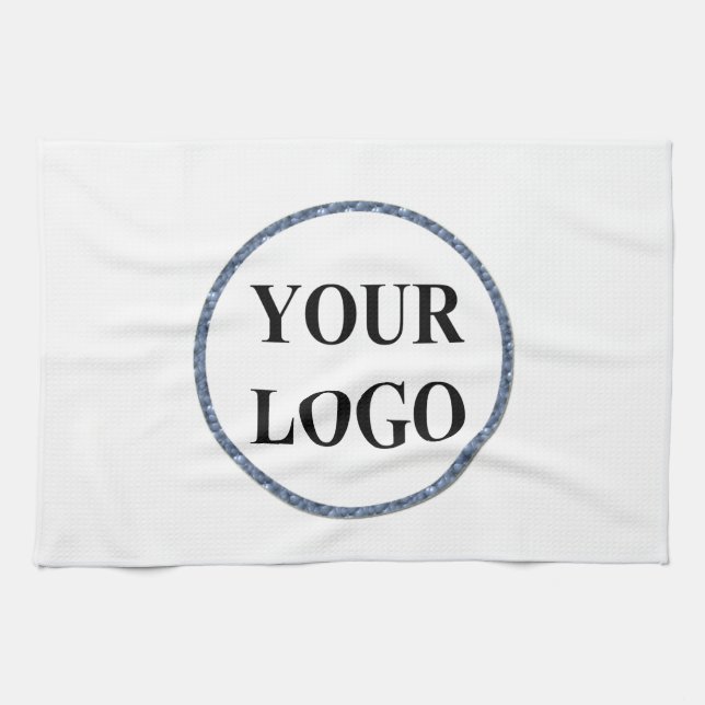 Strandtücher Personalisiertes Mit Monogramm LOGO Geschirrtuch (Horizontal)