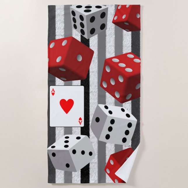 Strandtücher von Valentine (Vorderseite)