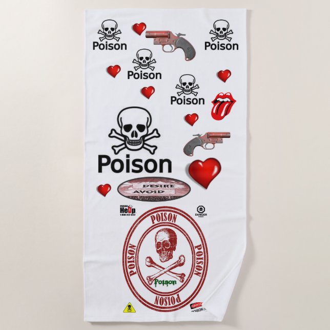 Strandtücher von Valentine (Vorderseite)