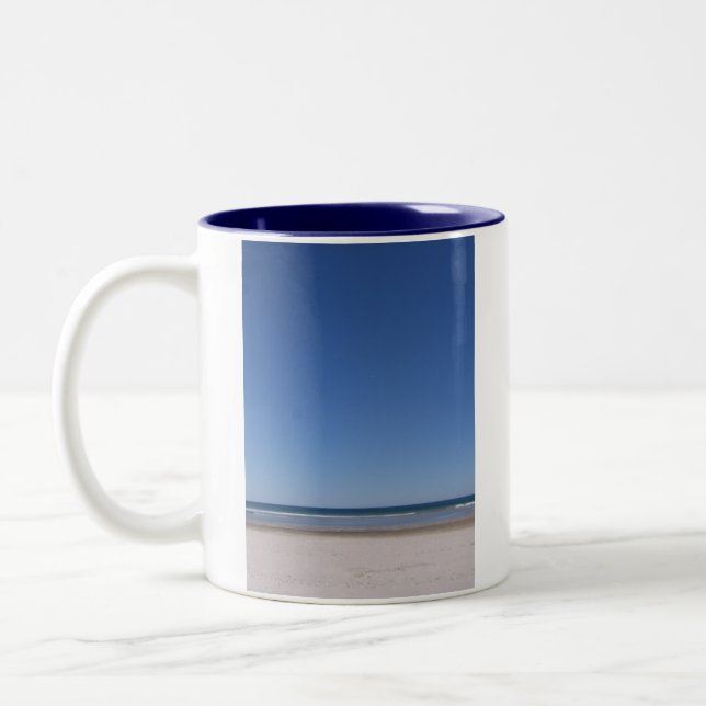 Strandu. Himmellefty-Tasse Zweifarbige Tasse (Links)