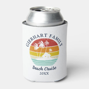 Strandurlaub Retro Familientreffen Urlaub Kreuzfah Dosenkühler