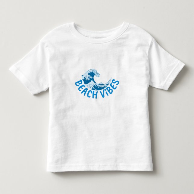 Strandvibes Kleinkind T-shirt (Vorderseite)