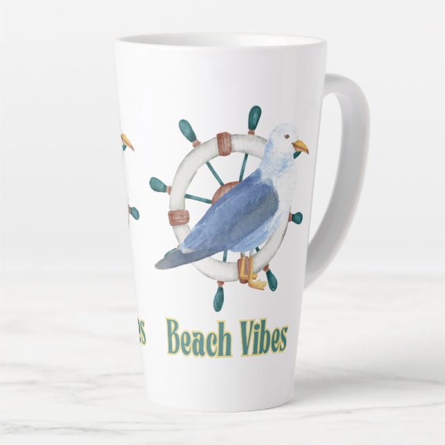 Strandvibes Milchtasse (Rechte Ecke)