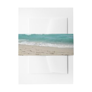 STRANDWÄSCHE MIT BELLY BANDS EINLADUNGSBANDEROLE