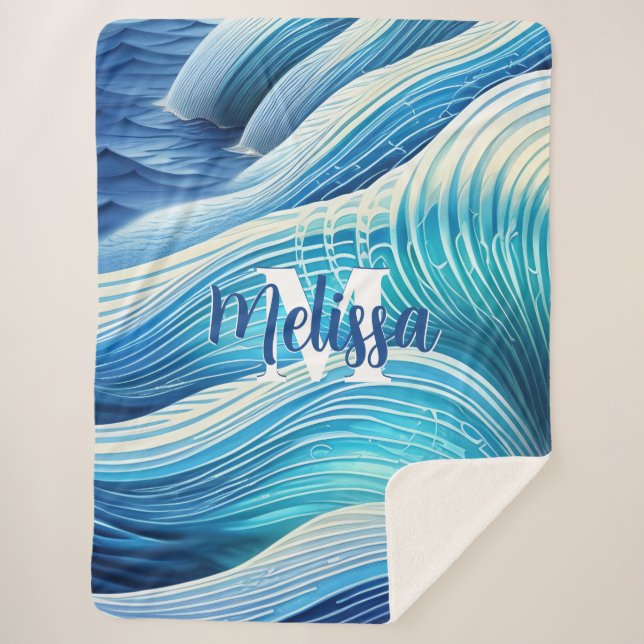 Strandwave Sherpadecke (Vorderseite)