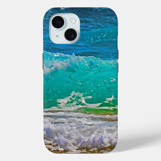 Strandwaves Case-Mate iPhone Hülle (Rückseite)