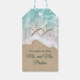 Strandwaves & Starfish Geschenkanhänger