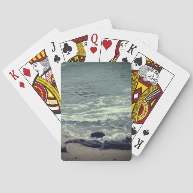 Strandwellen  spielkarten (Rückseite)