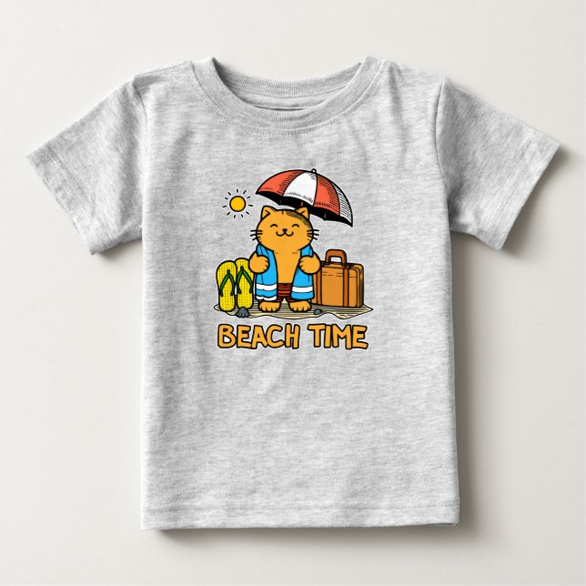 Strandzeit 1 baby t-shirt (Vorderseite)