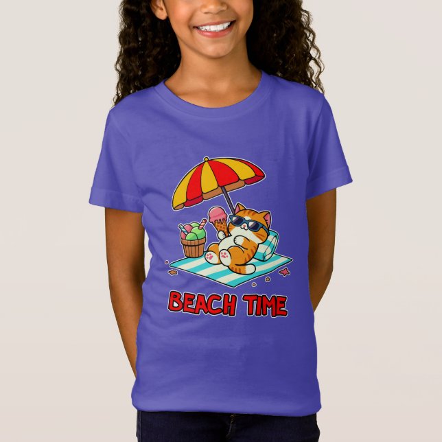 Strandzeit 3 T-Shirt (Vorderseite)