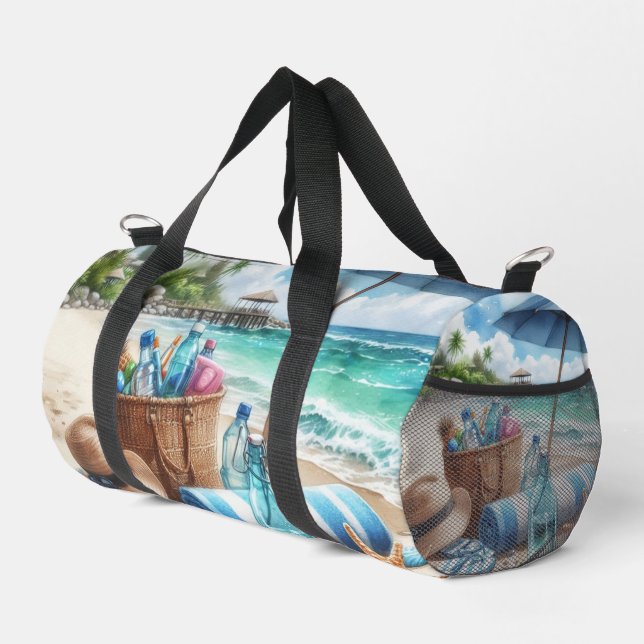 Strandzeit-Accessoire   Duffle Bag (Rechte Ecke)