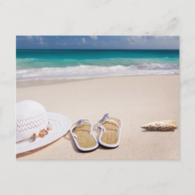 Strandzeit Postkarte (Vorderseite)