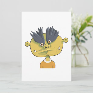 Strange Alien Person Einladung